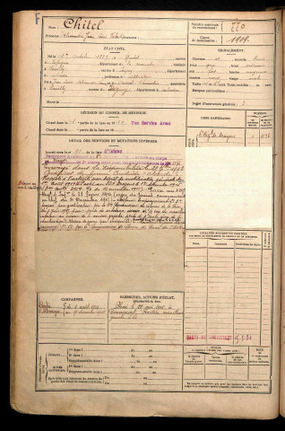 Chitel, Alexandre Jean Louis Valentin