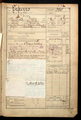 Travers, Henri Georges Gédéon