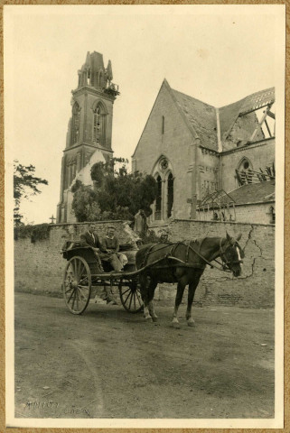 Eglise de Saint-Aignan-de-Cramesnil (photos 3, 34, 44 et 46).