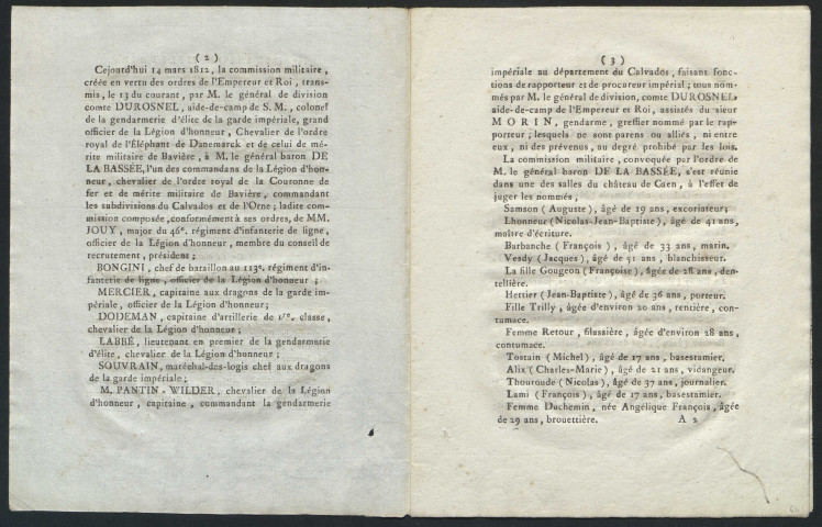 Crise et émeutes de 1812 à Caen