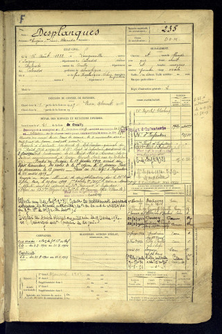 Desplanques, Eugène Louis Alexandre