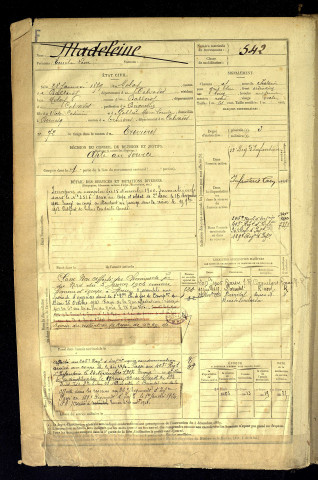 Madeleine, Emile Léon