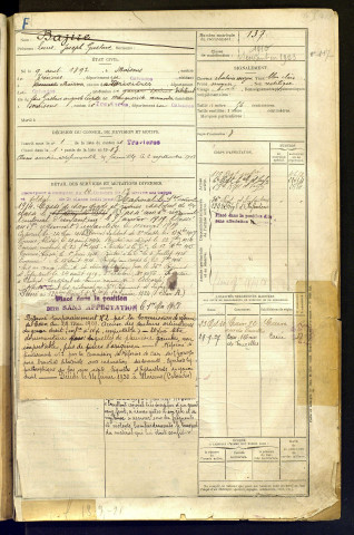 Bazire, Louis Joseph Gustave