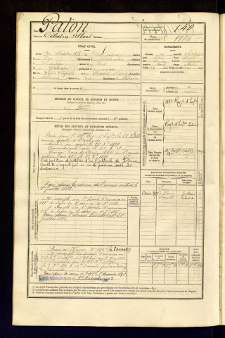 Paton, Célestin Albert