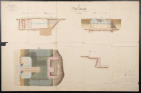 Pont tournant à construire sur le canal
