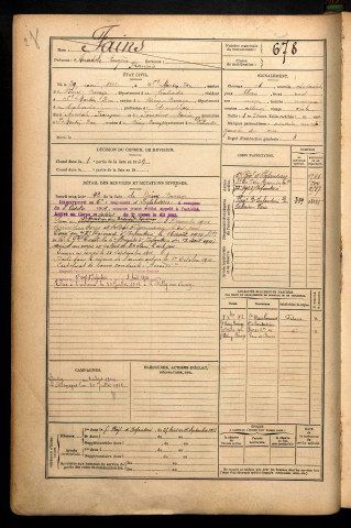 Fains, Anatole Eugène François