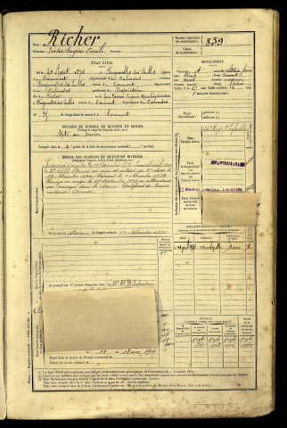 Richer, Victor Eugène Emile