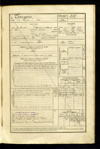 Touyon, Léon Auguste