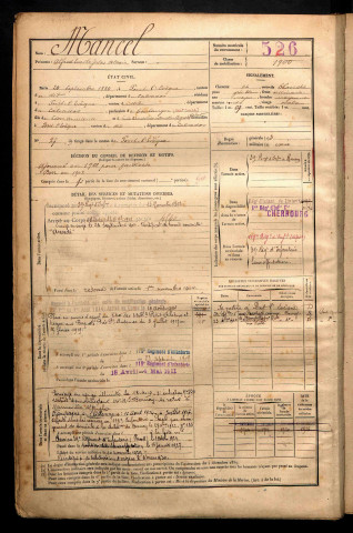 Mancel, Alfred Emile Jules Alexis