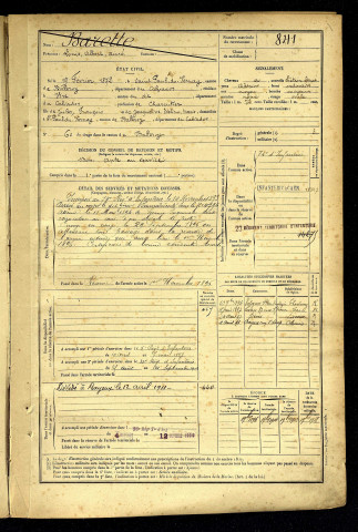 Barette, Louis Albert Aimé