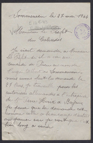 Ravitaillement et attributions de pneus vélos-moteurs, automobiles et bicyclettes