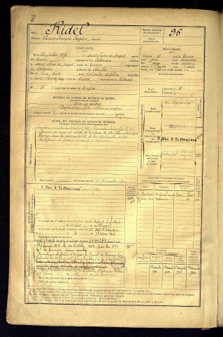 Ridel, Casimir François Exupère