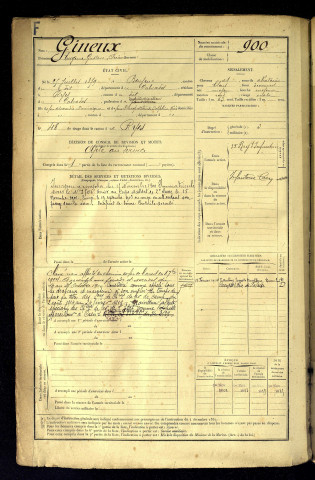 Gineux, Eugène Gustave Frédéric