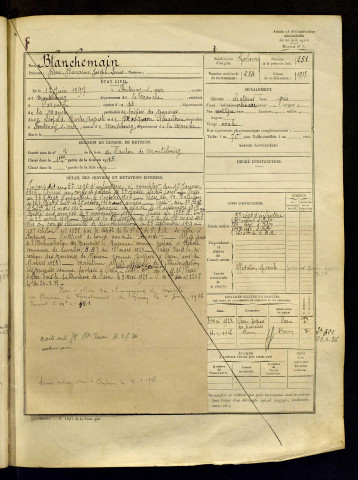 Blanchemain, René Bienaimé Joseph Louis