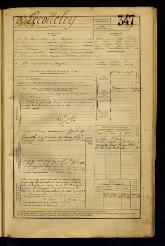 Lecotteley, Ernest Alexandre Michel