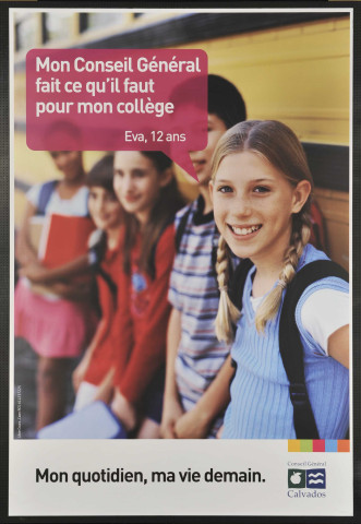 Mon Conseil Général fait ce qu'il faut pour mon collège