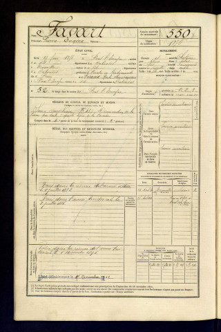 Favart, Pierre Eugène