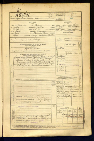 Havin, Eugène Henri Constant