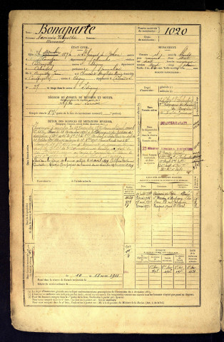 Bonaparte, Maximin Timothée Armand