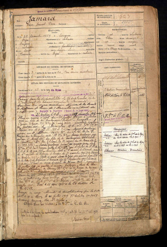 Jamard, Omer Ernest Pierre