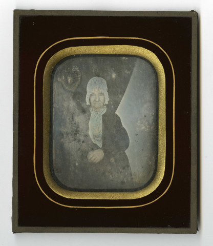 Daguerréotype de Mme Gérard, femme de charge à la Varignière
