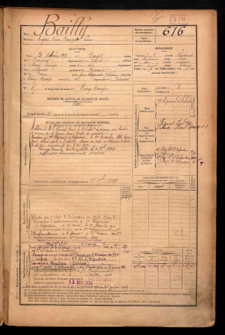 Bailly, Eugène Pierre François