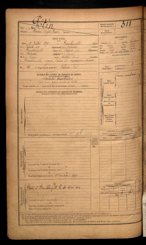 Pétin, Désiré Virgile Pierre