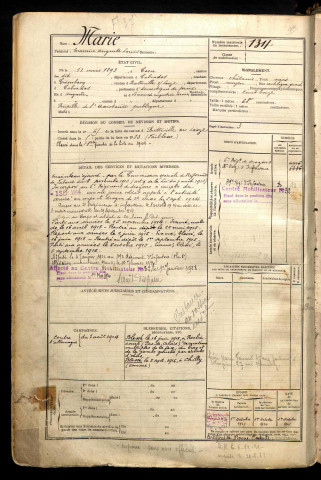 Marie, Maurice Auguste Louis