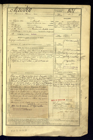 Naudin, Maurice Henri