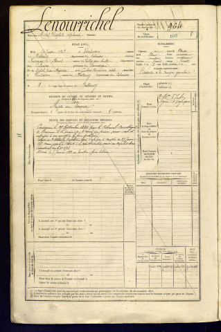 Lenourrichel, Michel Théophile Alphonse