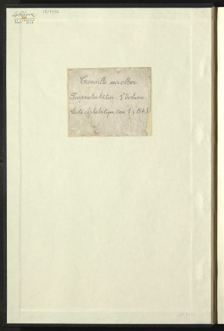 matrice cadastrale des propriétés bâties, 1911-1970, 1er vol. (cases 1-843)