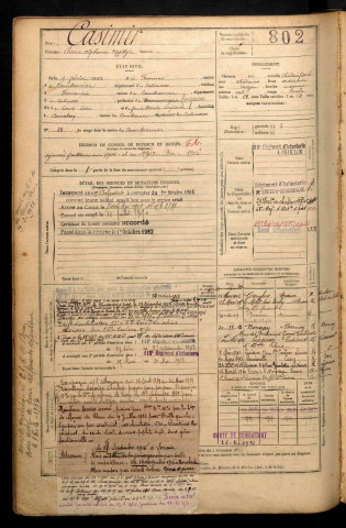 Casimir, Pierre Alphonse Hippolyte