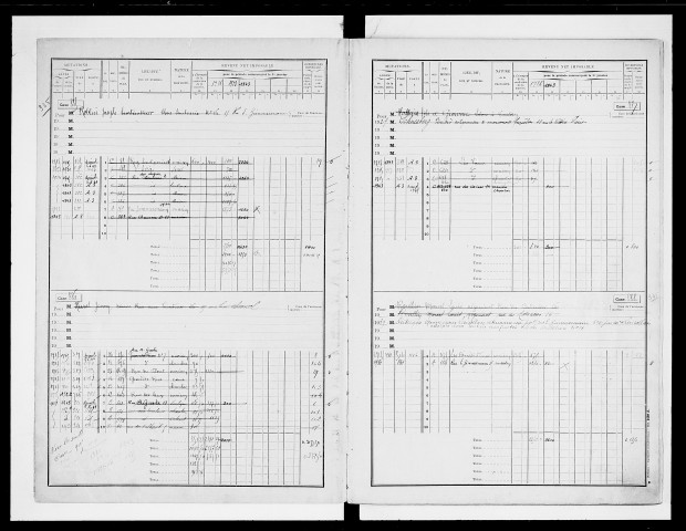 matrice cadastrale des propriétés bâties, 1911-1955, 2e vol. (cases 883-1627)