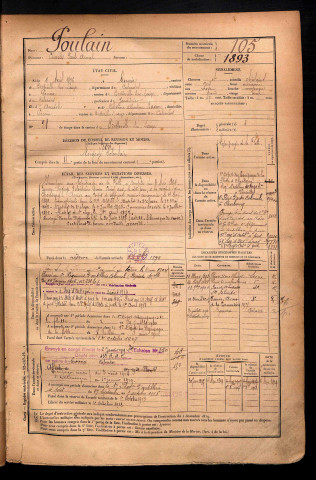 Poulain, Charles Paul Armel