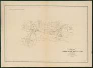 Plan topographique de Saint-Germain-de-Tallevende