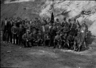Groupe de chasseurs à Falaise (photo n°405)