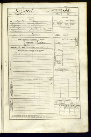 Carel, Emile Georges