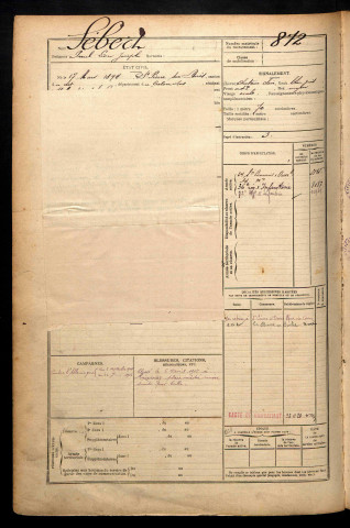 Sébect, Paul Léon Joseph