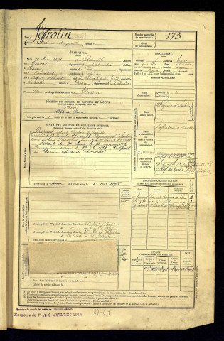 Jeffrotin, Léonce Auguste