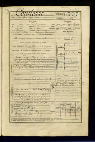 Courtonne, Jules Alfred Léon