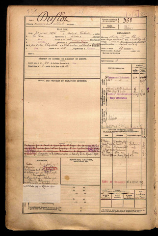 Duflot, Maurice Paul Albert