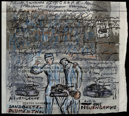 La Libération (dessins n°281 à 285)