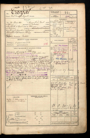 Targat, Paul Fernand Auguste