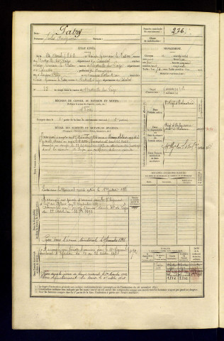 Patry, Jules Onézime