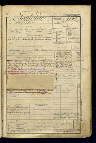 Fontaine, Victor Gustave François