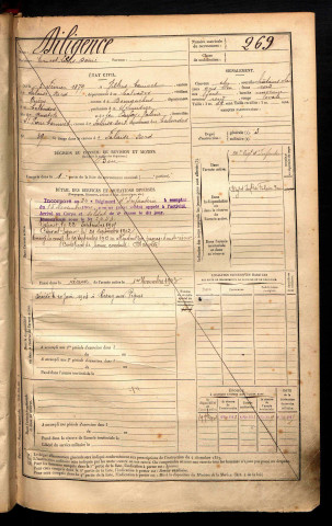 Diligence, Ernest Louis Désiré