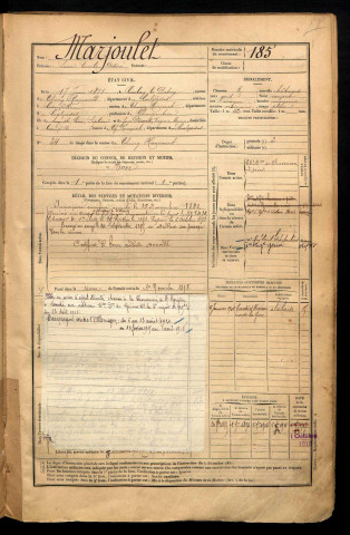 Marjoulet, Léon Emile Désiré