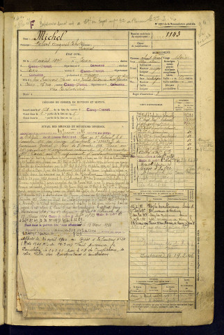 Michel, Robert Auguste Célestin Vincent