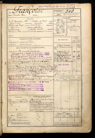 Françoise, Ernest Henri