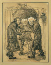 Trois premiers ministres (Briand, Lloyd George...), par Charles Léandre